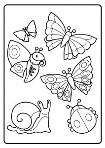 213x300 Spring Theme Coloring Pages For Kids