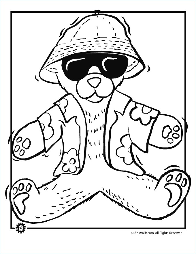 Spring Animals Coloring Pages at GetDrawings.com | Free for personal