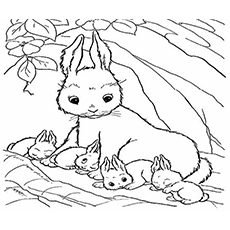 230x230 Top Free Printable Bunny Coloring Pages Online