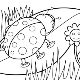268x268 Spring Coloring Pages For Preschoolers Best Coloring Pages