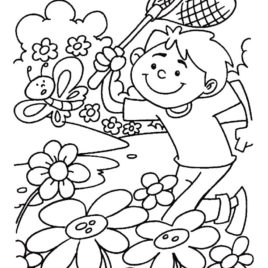 268x268 Spring Coloring Pages Toddlers Az Coloring Pages Spring Coloring