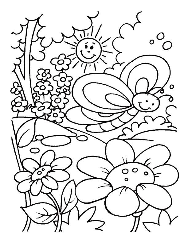 612x792 Spring Coloring Pages Educational Coloring Pages