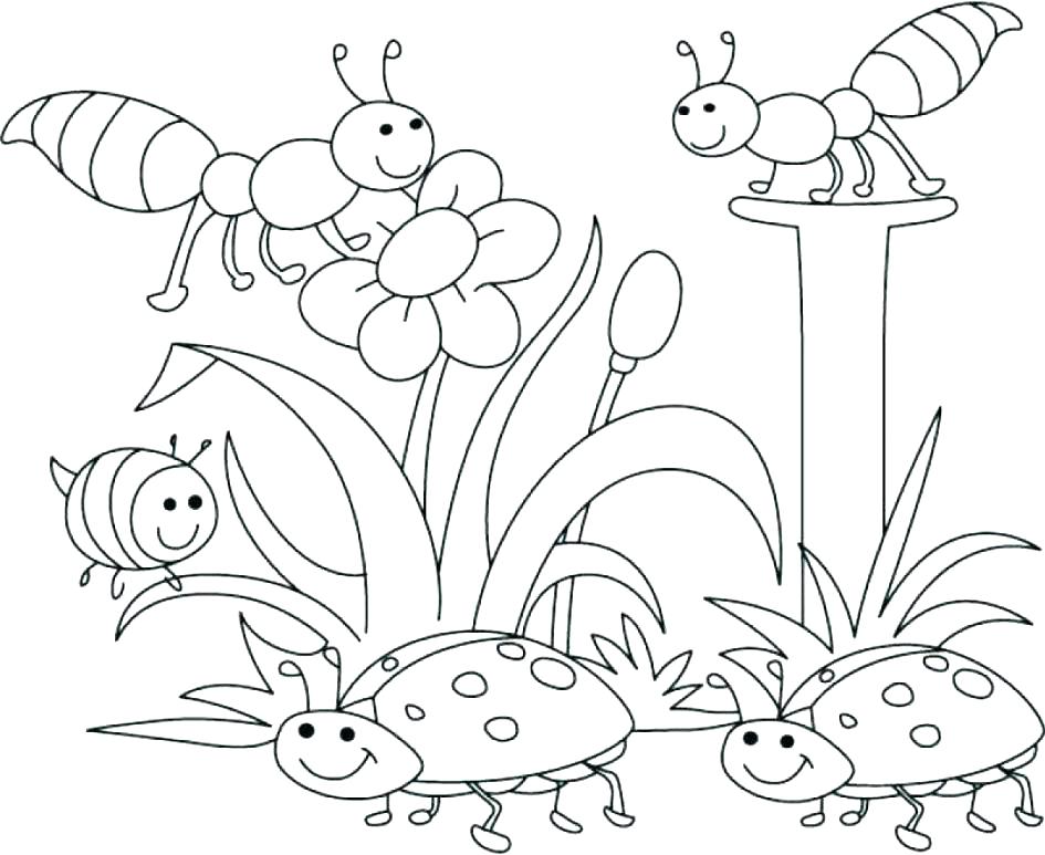 945x773 Spring Printable Coloring Pages Coloring Pages For Spring Spring