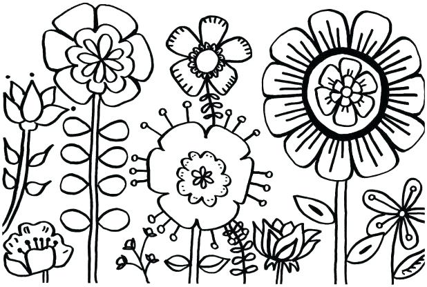 618x416 Free Printable Coloring Pages For Spring Spring Coloring Sheets
