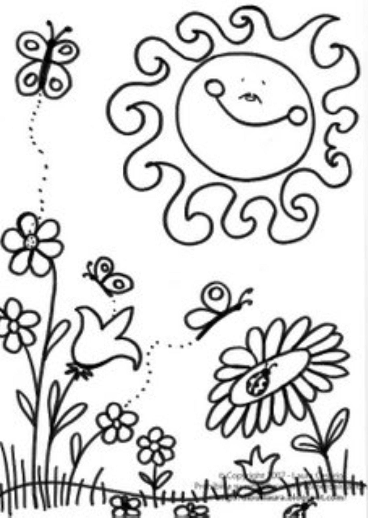 1478x2081 Free Preschool Spring Coloring Sheets Good Free Preschool Coloring