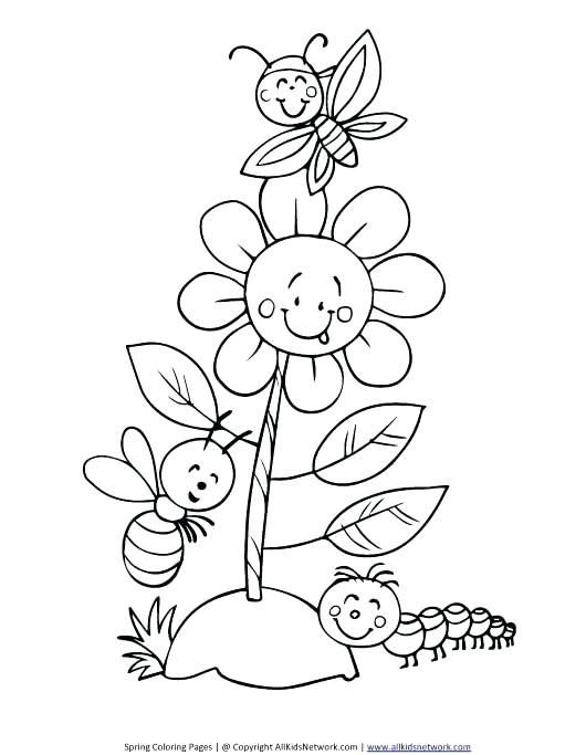 530x683 Caterpillar Spring Coloring Sheet Free Coloring Spring Coloring