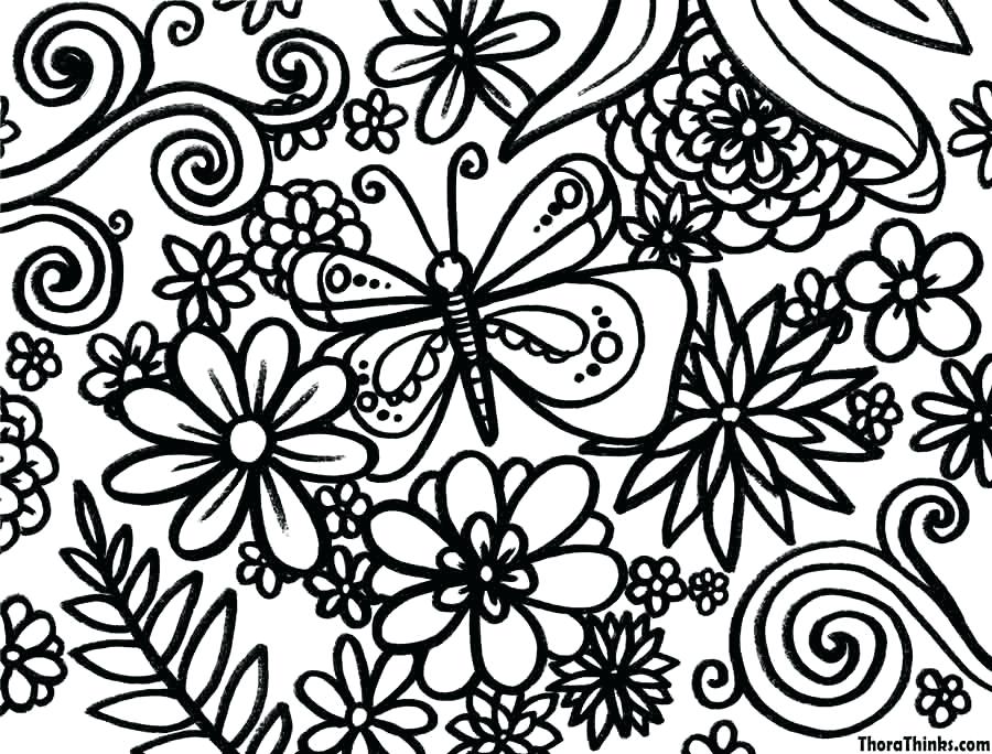 900x684 Spring Coloring Pages Spring Coloring Pages Printable Spring
