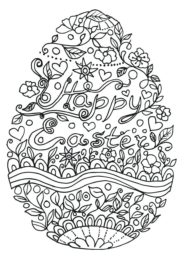 621x877 Spring Easter Coloring Pages Interesting Red Egg Coloring Pages
