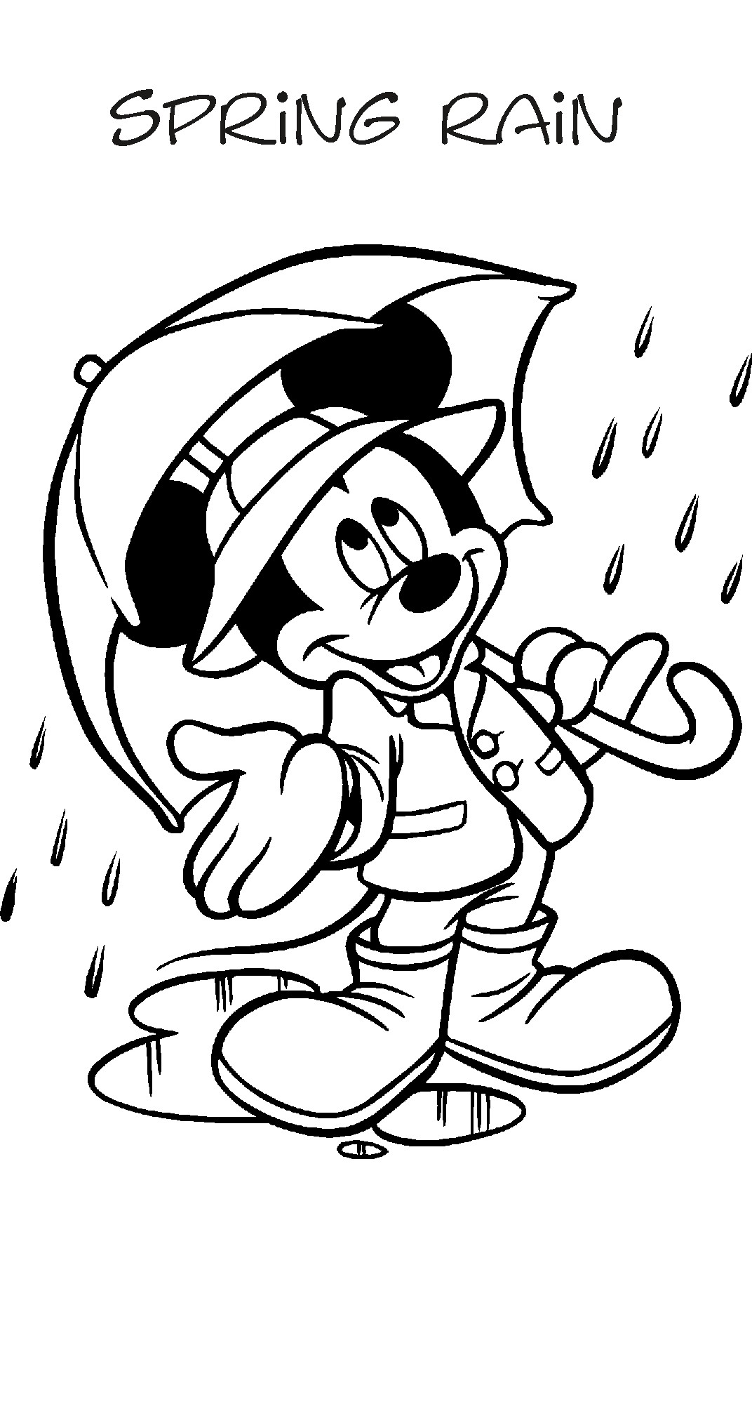 1072x2000 Fresh Preschool Coloring Pages Rain New Beautiful Spring Coloring