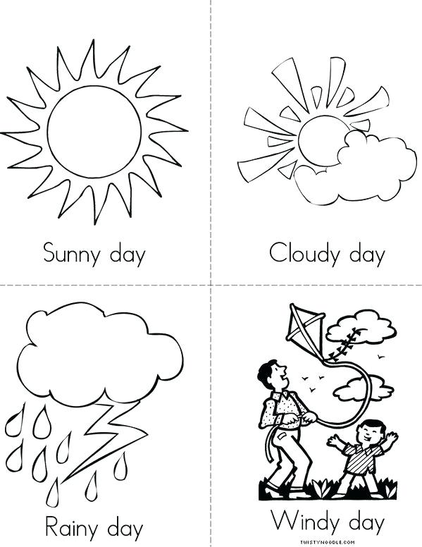 599x776 Weather Coloring Page Spring Weather Coloring Pages Printable