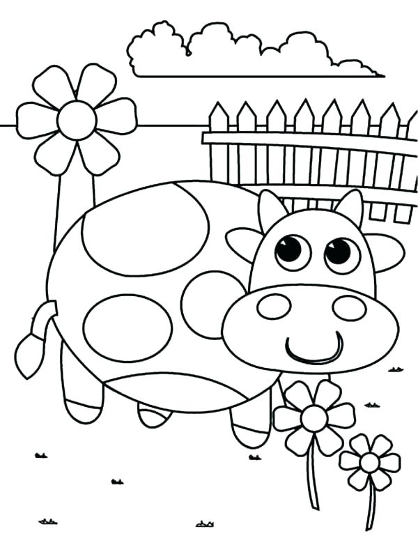 600x772 Coloring Sheets Spring