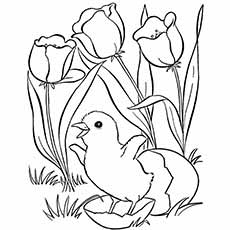 230x230 Top Free Printable Spring Coloring Pages Online