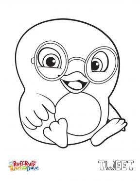 288x373 Tweet Coloring Pages