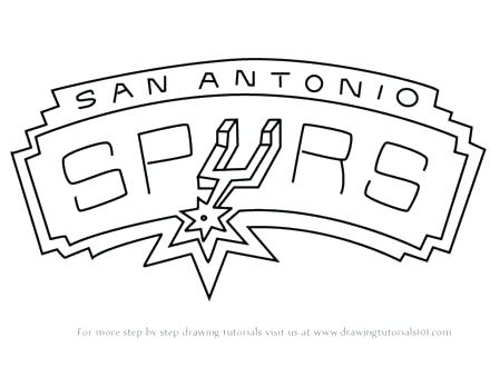 440x330 San Antonio Spurs Coloring Pages Spurs Coloring Pages Basketball