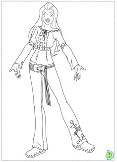 236x327 Totally Spies Coloring Page Colouring Pages