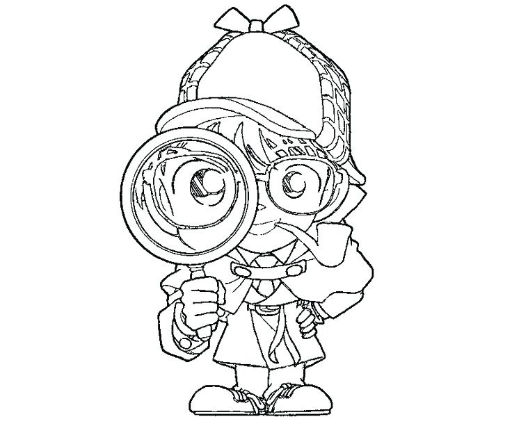 736x613 Idea Spy Kids Coloring Pages For Detective Coloring Page