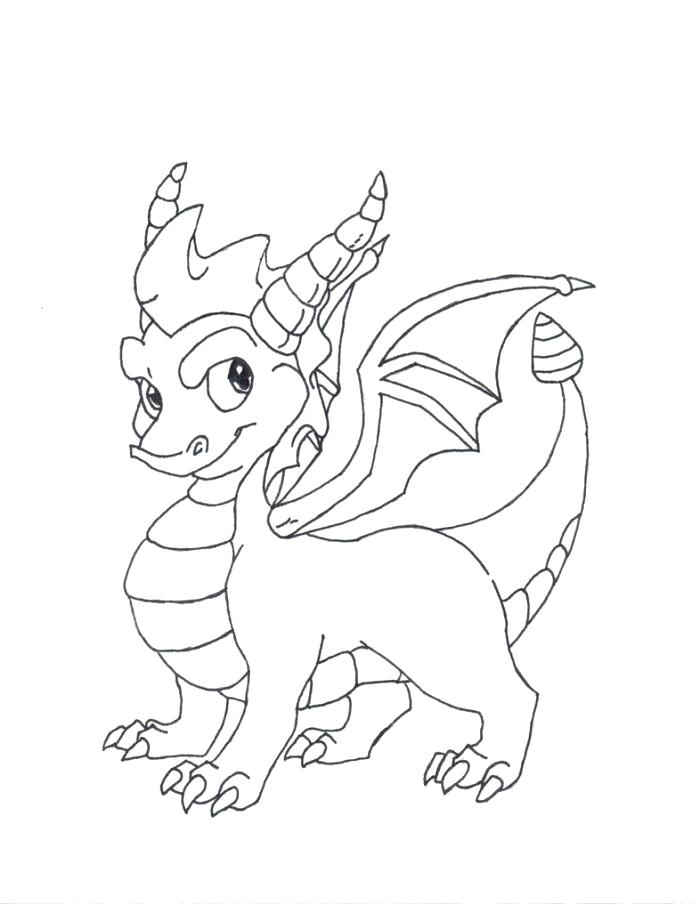 700x905 Spyro Coloring Pages Dragon Printable Coloring Pages Mega Ram