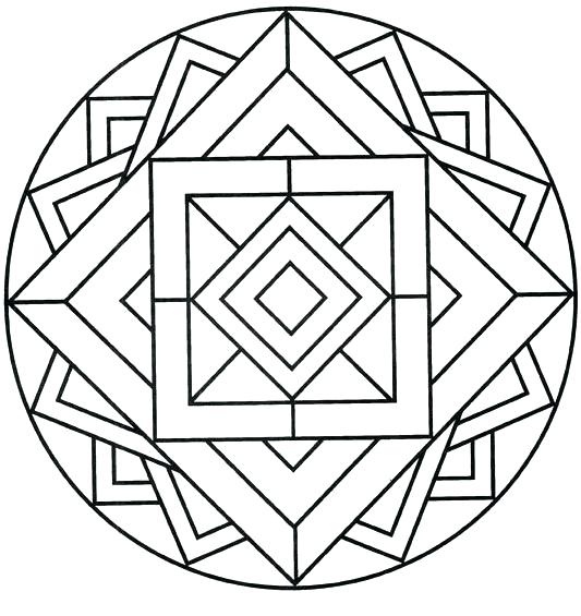533x565 Halloween Mandala Coloring Pages