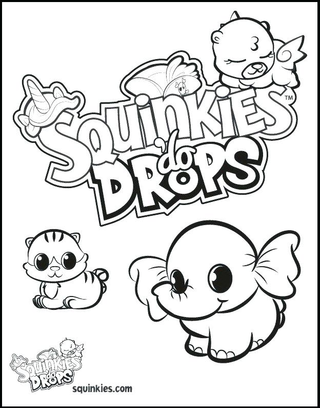 624x794 Squinkies Coloring Pages Do Drops Coloring Picture Squinkies