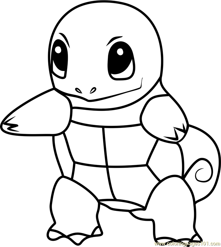717x800 Squirt Coloring Pages
