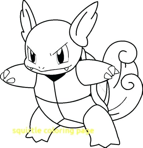 462x480 Squirtle Coloring Pages Coloring Page With Coloring Page Coloring