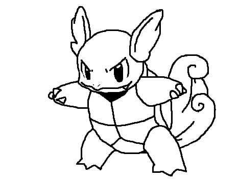 468x360 Free Background Coloring Pokemon Coloring Pages Squirtle