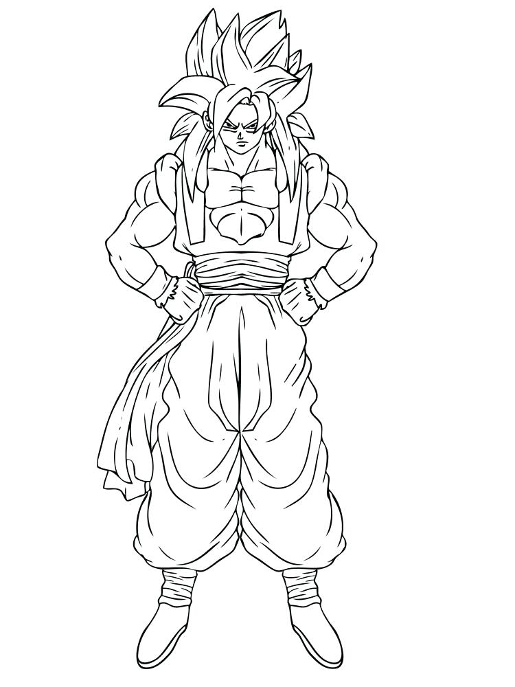 750x1000 Goku Coloring F S Goku Super Saiyan Coloring Pages