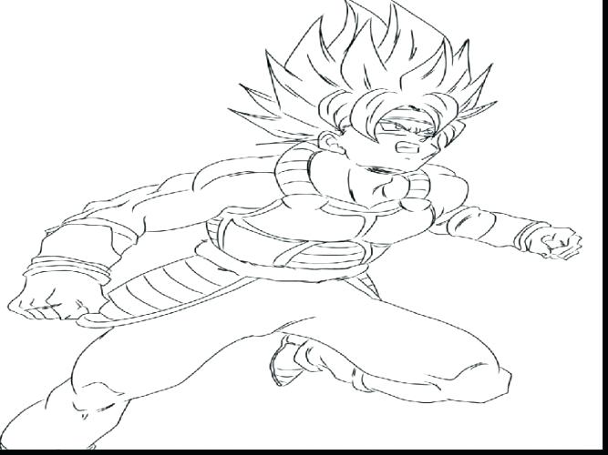 667x500 Goku Coloring Pages Coloring Pages Dbz Goku Coloring Pages