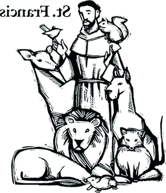 564x654 St Of Coloring Page St Of Catholic Coloring Page St St Of Coloring