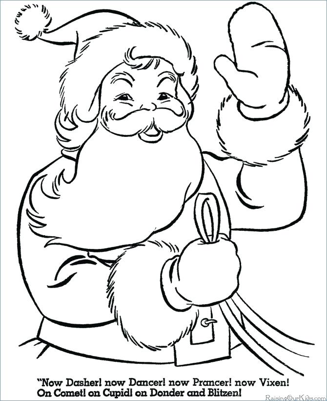 670x820 Coloring Pages Santa Free Coloring Pages Coloring Pages Printable