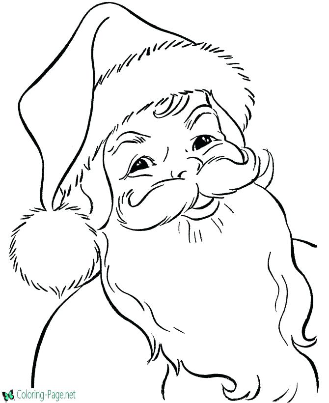 670x820 Coloring Pages Santa Near The Tree Big Coloring Page Coloring Page