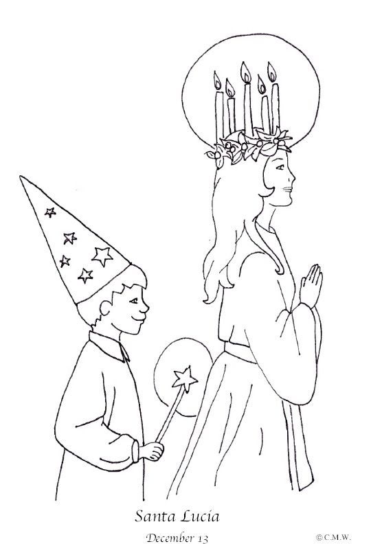 540x792 Week St Lucia Coloring Page Ccm Preschool Delta