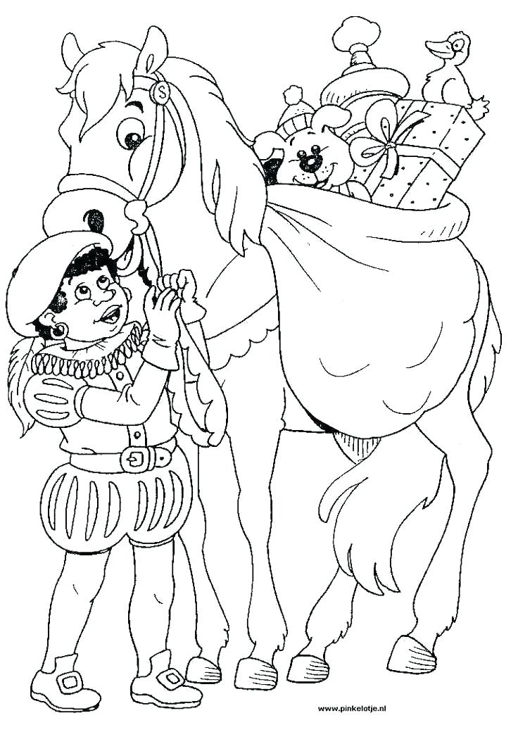 736x1040 Saint Nicholas Coloring Pages Saint Coloring Pages Dutch St Sketch