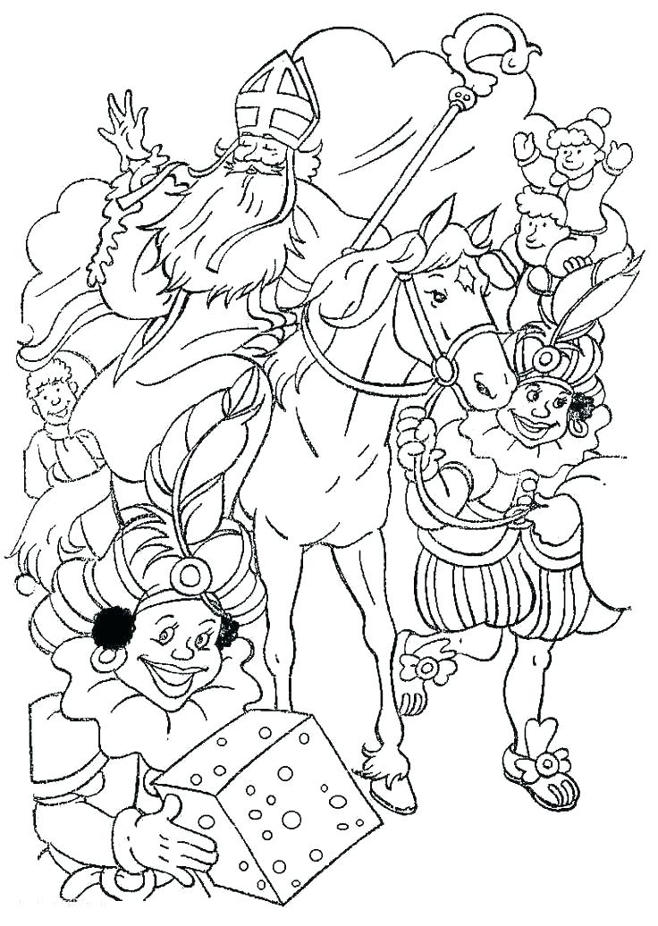 736x1036 St Nicholas Coloring Page St Coloring Page New St Coloring Home