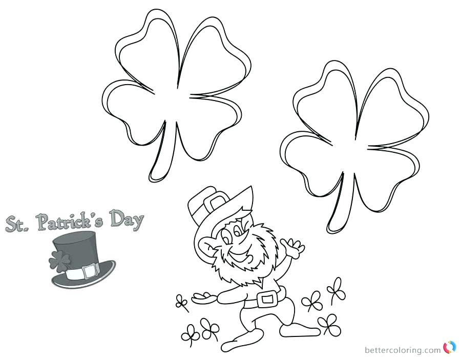 900x700 Saint Patrick Coloring Pages Pot Of Gold On St Day Coloring Page