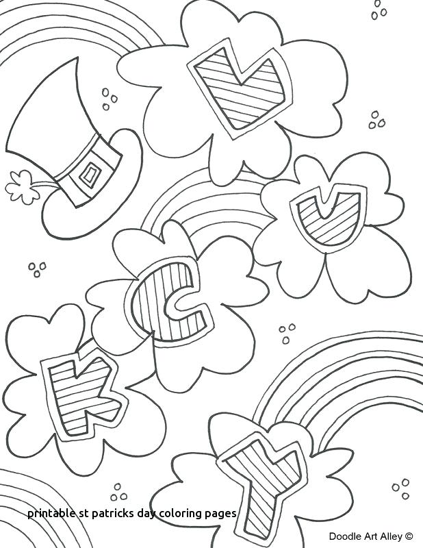 618x800 St Patricks Day Coloring Page Best St Pat S Images