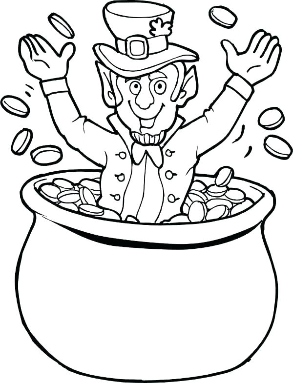 600x785 St Patrick Day Coloring Pages Free Full Size Of Printable St Day