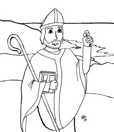 236x272 Saint Patricks Coloring Pages St Patrick Coloring Page Church