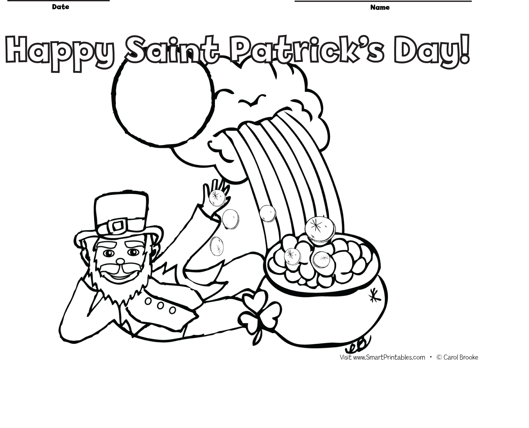 1767x1431 Classy Design Ideas St Patricks Day Coloring Pages