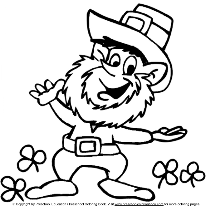 660x660 St Patrick's Day Leprechaun Coloring Pages Gtgt Disney Coloring Pages