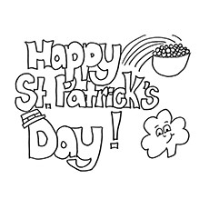 230x230 Top Free Printable St Patrick's Day Coloring Pages Online