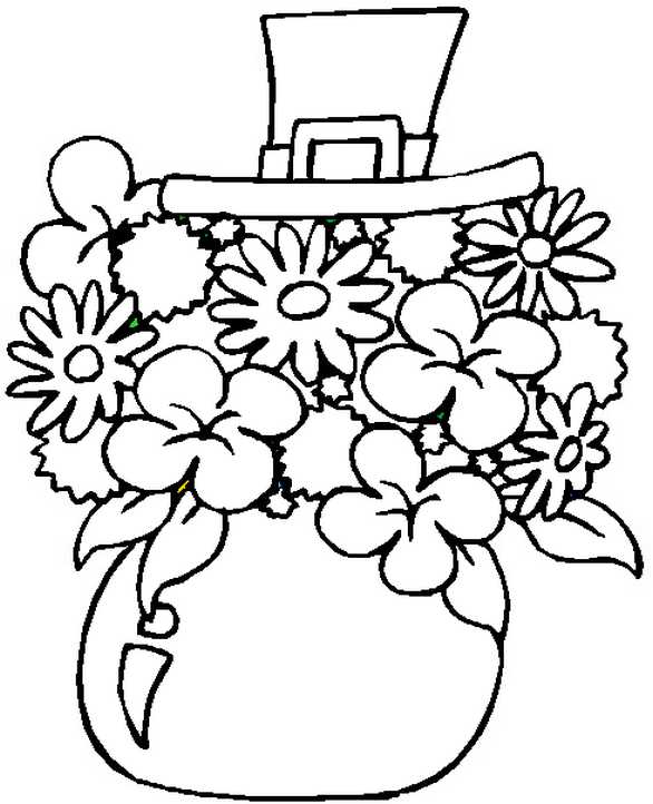586x722 St Patricks Day Coloring Pages Free Printable