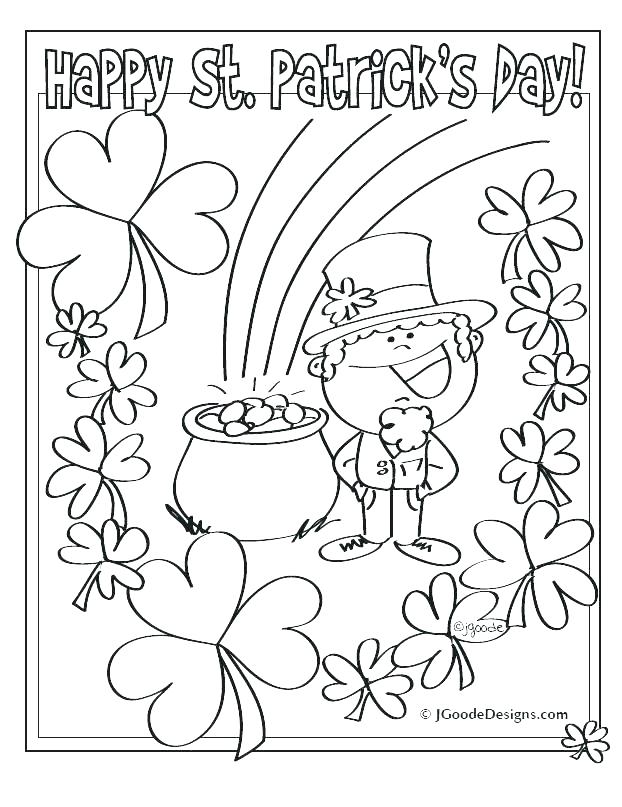 622x807 St Patricks Day Color Sheets Brexitbook Club