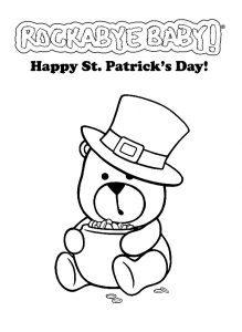 219x300 St Patrick's Day Coloring Pages For Kids