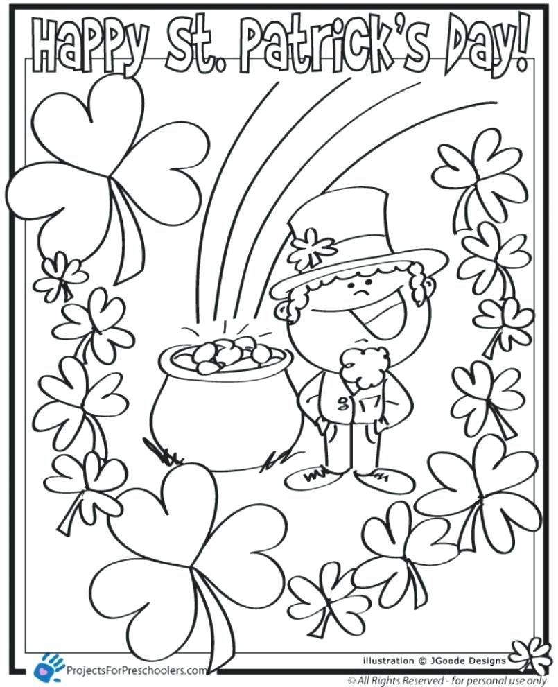 805x991 Coloring Pages St Patrick Day Coloring Pages Outstanding