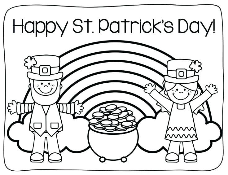 736x565 St Patricks Day Coloring Pages