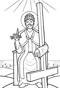 236x347 St Barbara Catholic Saint Coloring Page For Kids Feast Day Is
