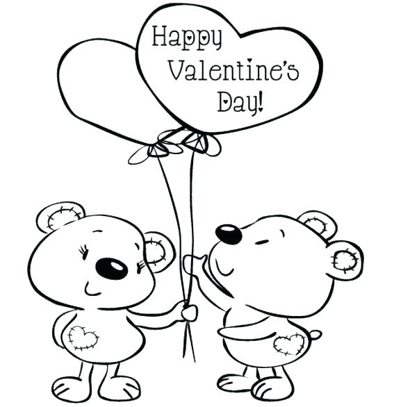 St Valentine Coloring Page at GetDrawings | Free download