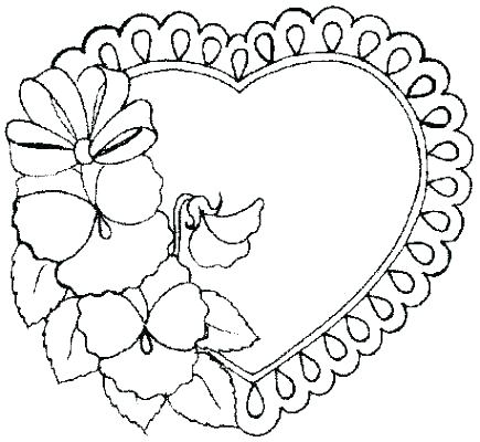 435x400 St Valentine Coloring Pages St Valentine Coloring Pages St
