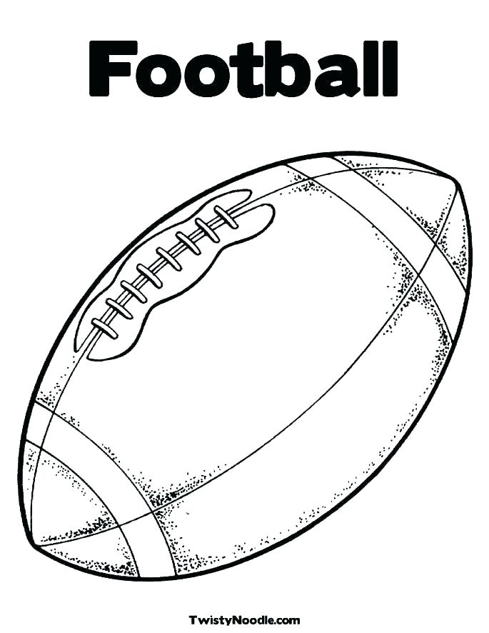 685x886 Coloring Pages Of Football Free Football Coloring Pages College